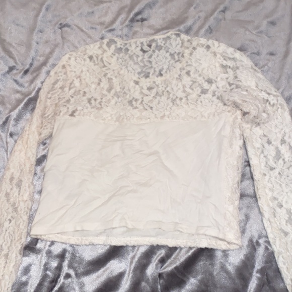 Long sleeve formal mesh shirt - Picture 3 of 3